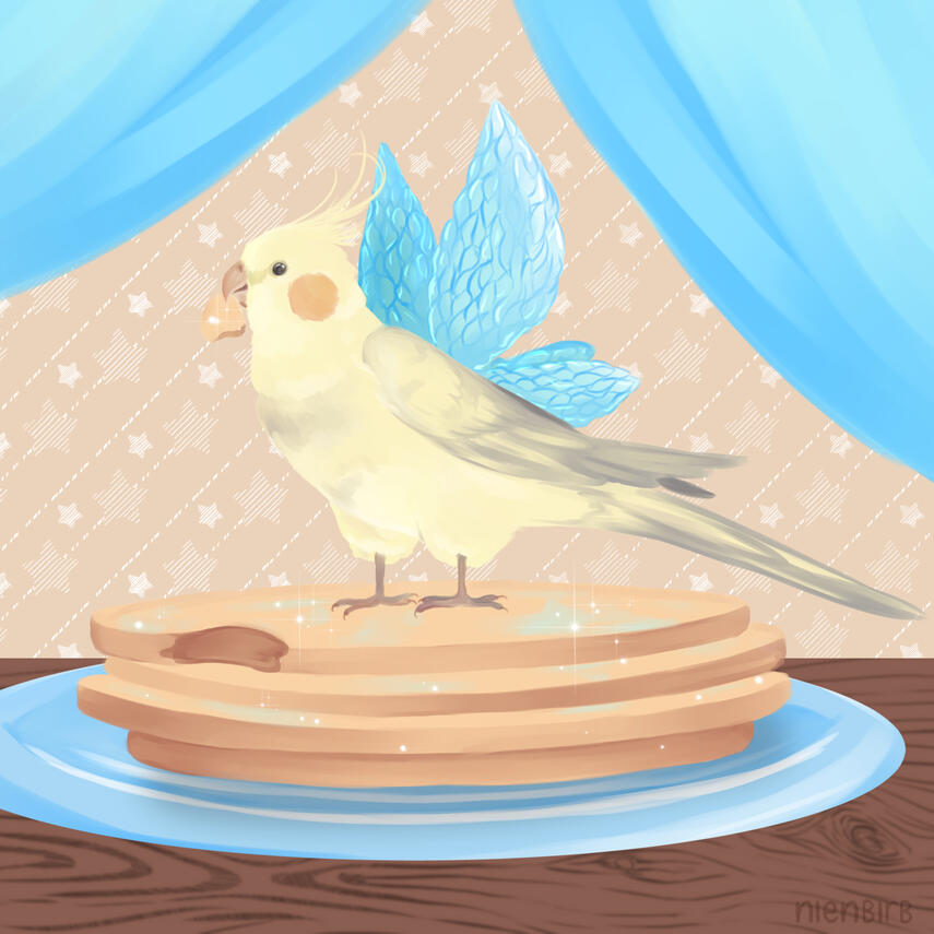 Kirafairy as Cockatiel