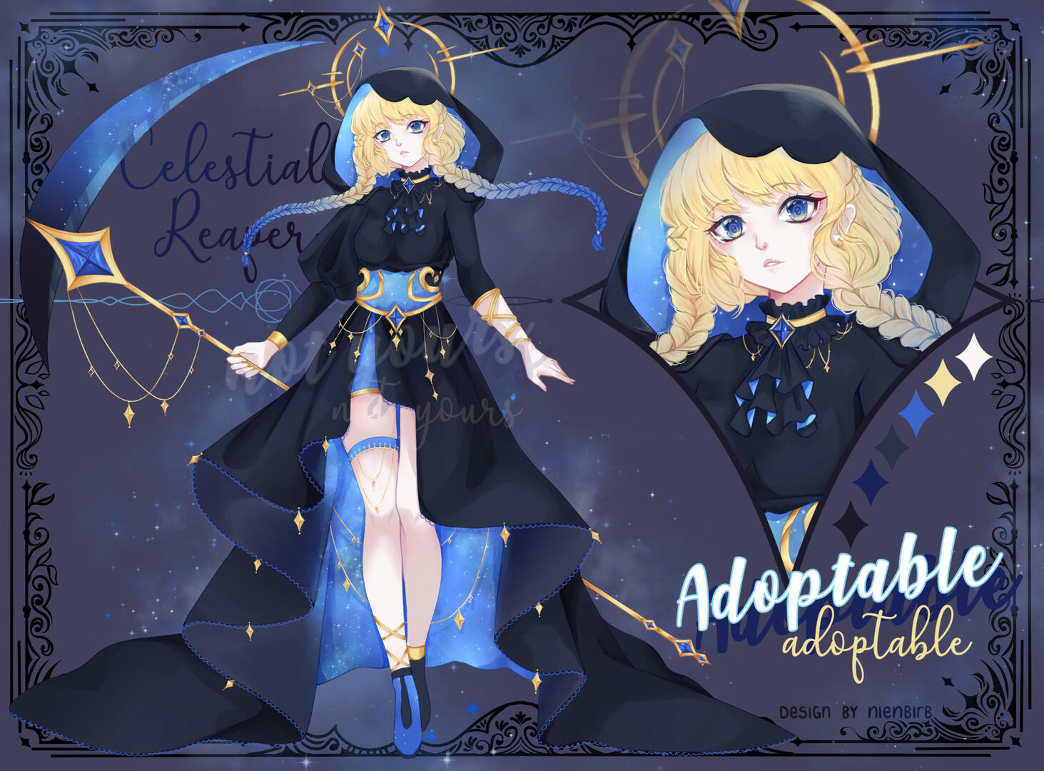 Blue Monarch inspired Design Blue Monarch inspired Design