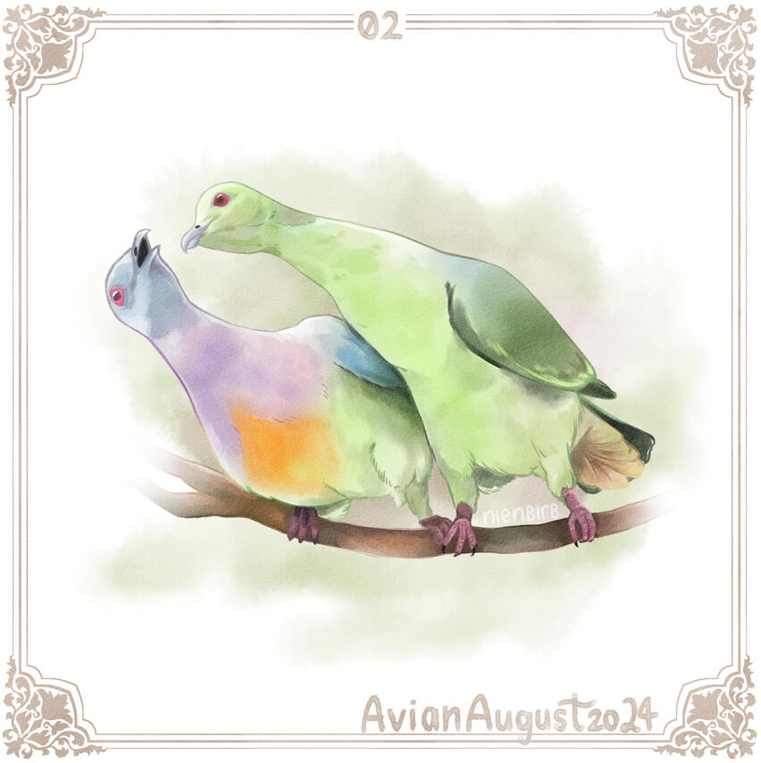 Pink-necked green pigeon